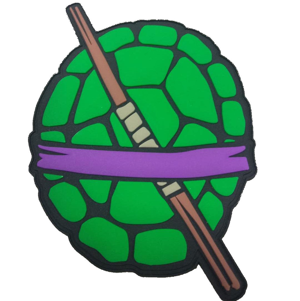 TMNT Turtle Shell PVC Patch – Green Beret