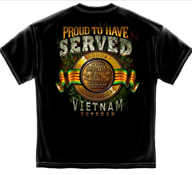 Proud to Served Vietnam T-Shirt