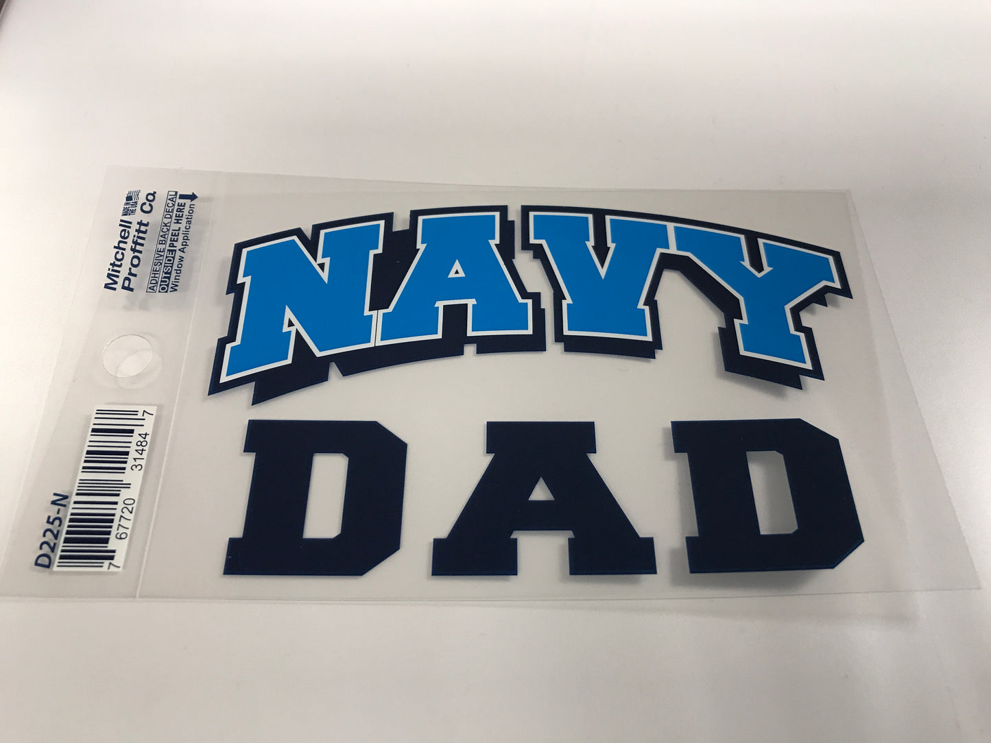 Navy Dad Decal