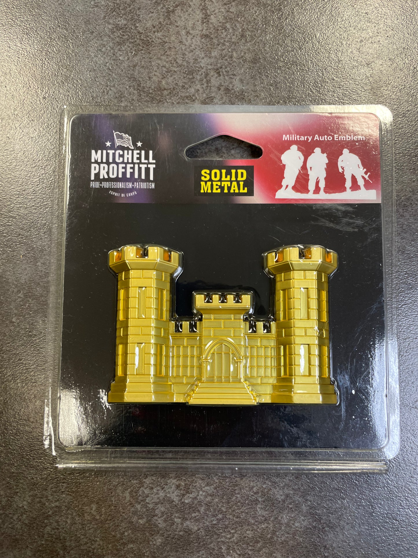 Engineer Metal Auto Emblem