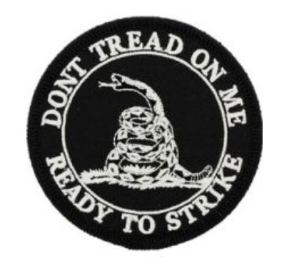 Don't Tread On Me Round Patch