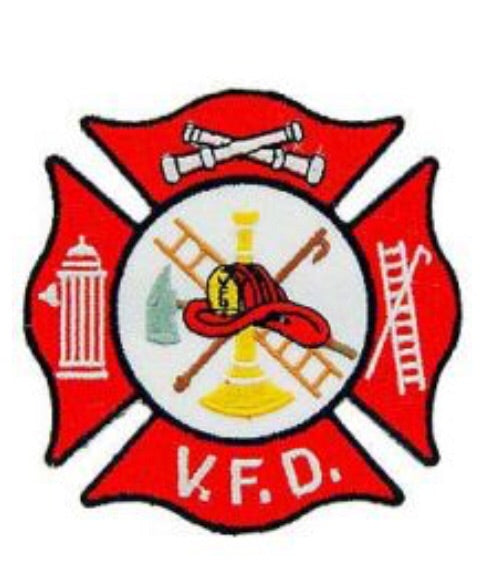 Volunteer Fire Department Patch