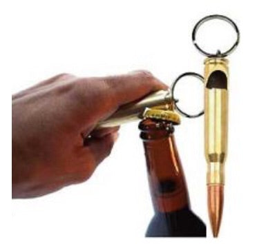50 Cal Bullet Bottle Opener Keychain