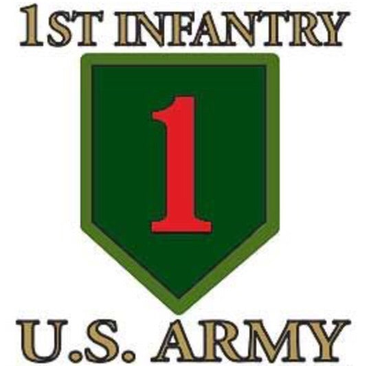 1st Infantry Big Red Decal