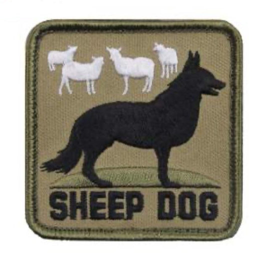 Sheepdog Velcro Patch