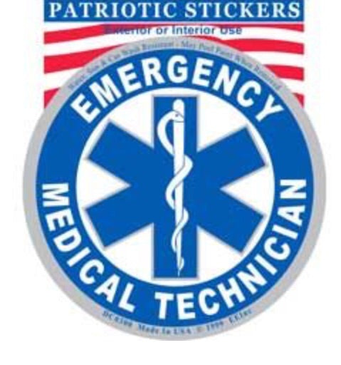 EMT Logo Round Decal