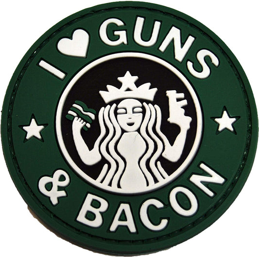 Guns and Bacon PVC Patch