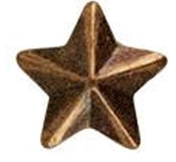Ribbon Device: 3/16" Bronze Star
