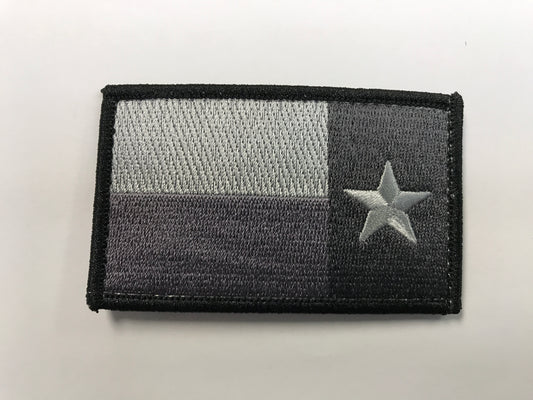Texas Flag Reversed Patch w Velcro
