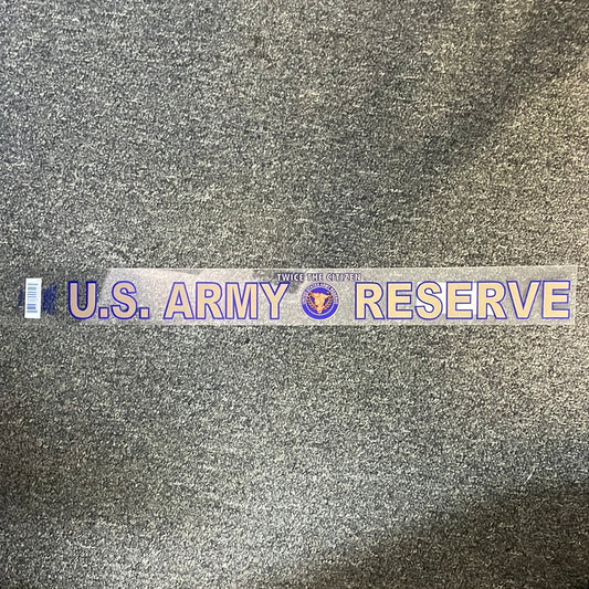 U.S. Army Reserve Window Strip