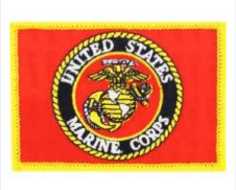 USMC Logo Flag Patch