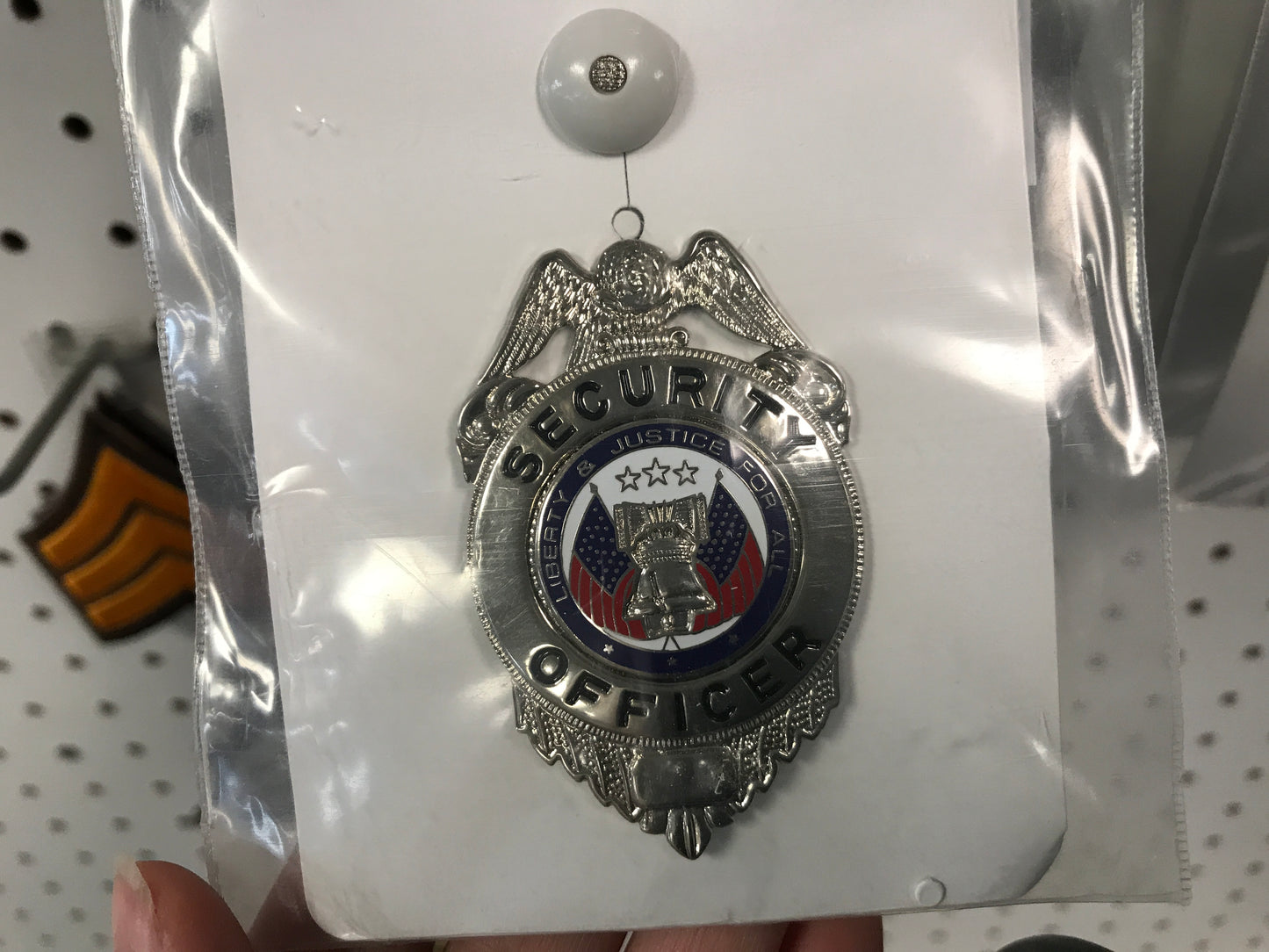 Security Officer Cut Out Badge