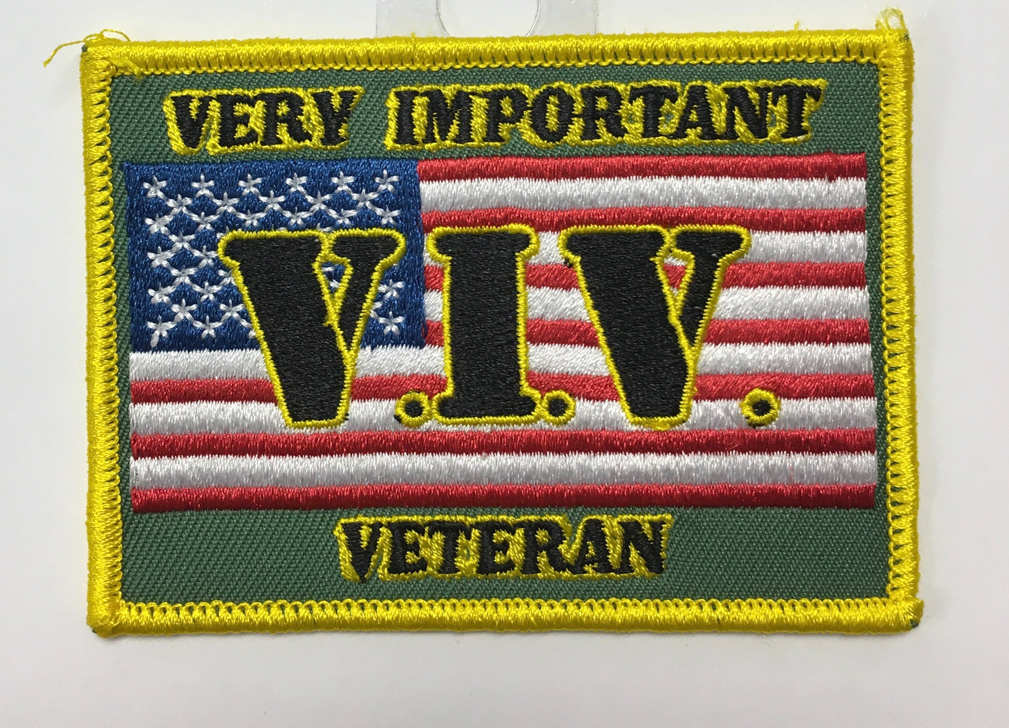 V.I.V. Very Important Veteran Custom Patch