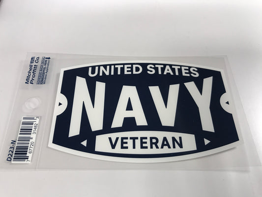 U.S. Navy Veteran Decal