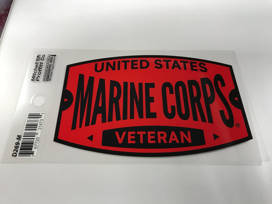 Marine Corps Veteran Decal