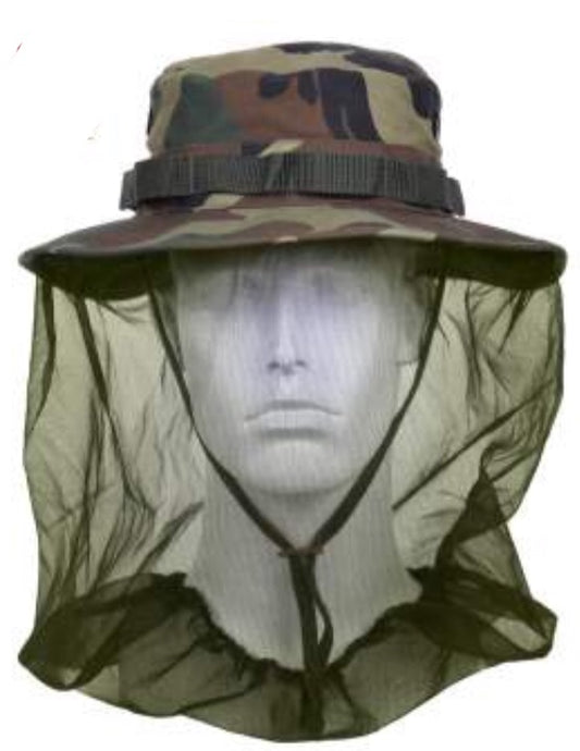Jungle Hat w/Mosquito Net