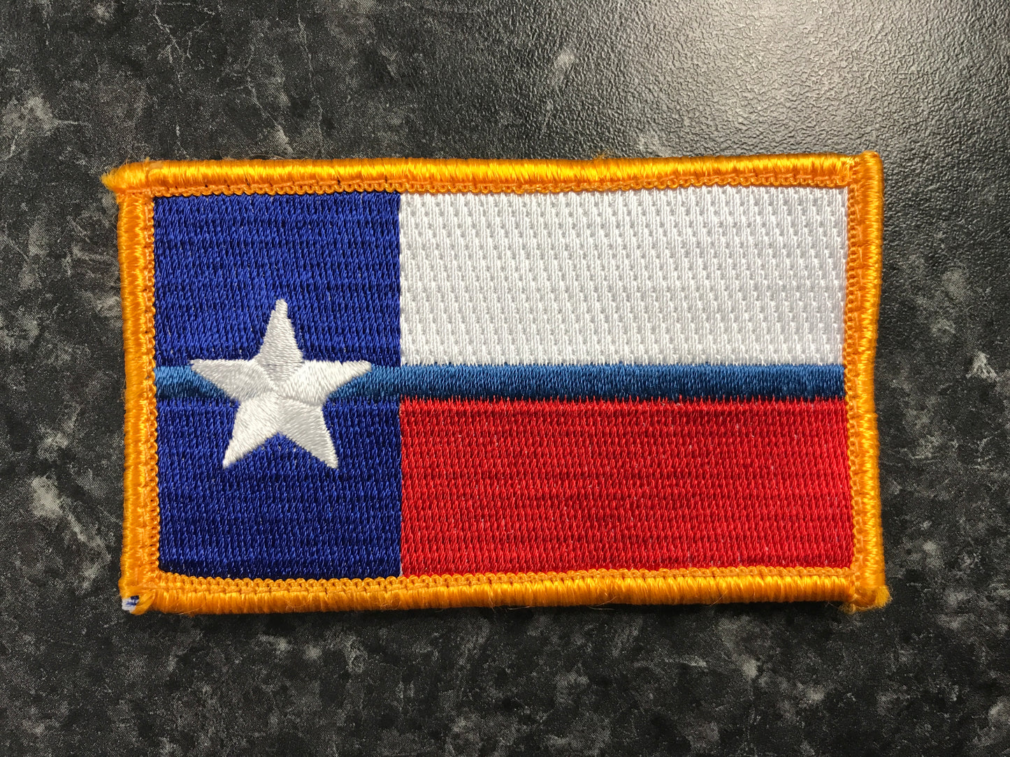 Texas Flag Blue Line Velcro Patch