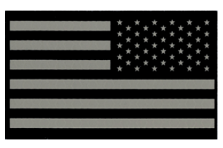 Infrared American Flag Patch