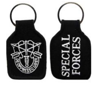Special Forces Cloth Keychain