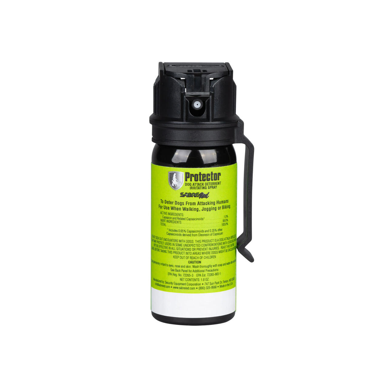 Sabre Protector Dog Spray w/Clip