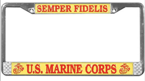 U.S. Marine Semper Fidelis Frame