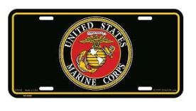 USMC License Plate