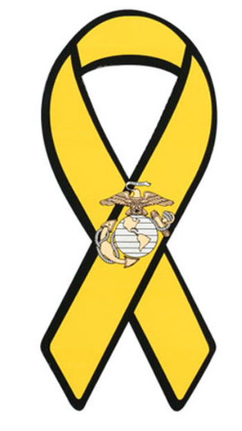 Yellow Ribbon EGA Magnet