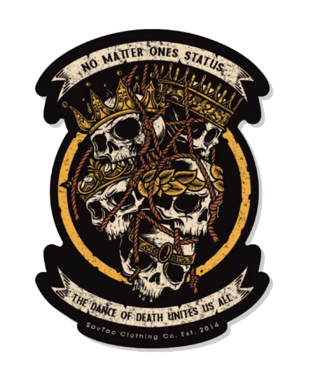 SavTac Macabre Sticker