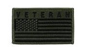 Veteran US Flag Velcro Patch