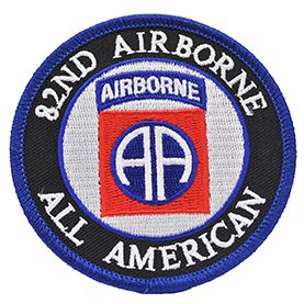 82nd Airborne, All American Patch