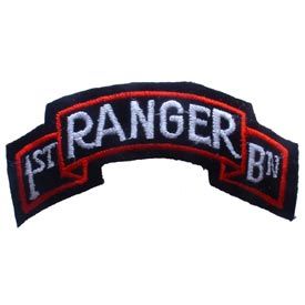 1st Ranger Battalion Scroll