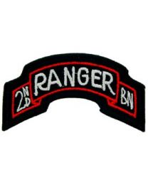 2nd Ranger Batt. Scroll Patch