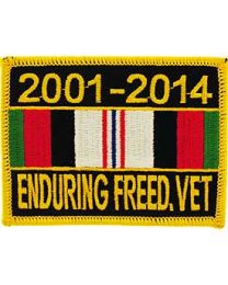 2001-2014 Enduring Freedom Vet Patch