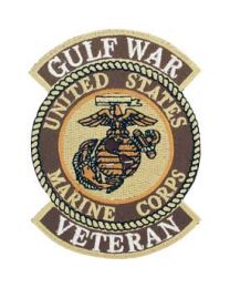 Gulf War Marine Veteran Patch
