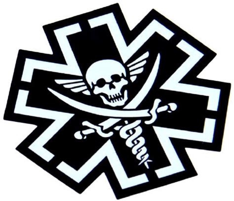 TacMed Pirate Decal