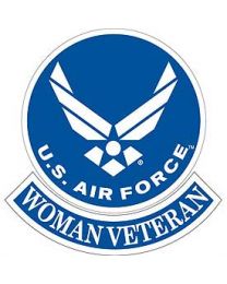 Air Force Woman Veteran Patch