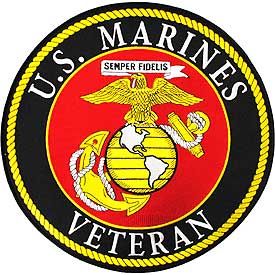 U.S. Marine Veteran Patch