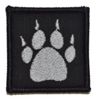 Paw Tracker Velcro Patch