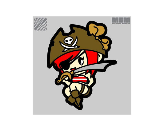 Pirate Girl Morale Patch