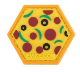 PVC Hex Patch, Pizza