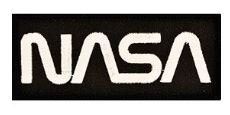 NASA Worm Logo Patch