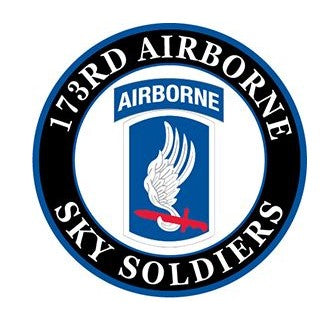 173rd Airborn Round Patch