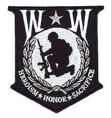 Wounded Warrior Shield Patch