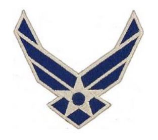 New Air Force Logo Patch