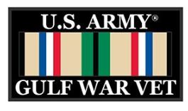 US Army Gulf War Veteran Patch