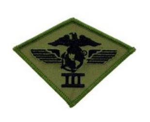 3rd Airwing Marine Patch - Subdued