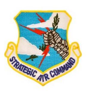 USAF Strategic Air Command Patch