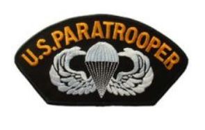 U.S. Paratrooper Hat Patch