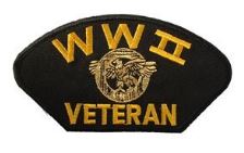World War II Veteran Hat Patch