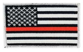 Thin Red Line USA Flag Patch